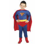 Fiestas Guirca verkleedpak superheld jongens blauw mt 7 9 jaar