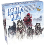 Tactic bordspel Arctic Race junior karton - Blauw