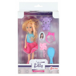Toi-Toys Toi Toys tienerpop Lilly blond meisjes 14 cm