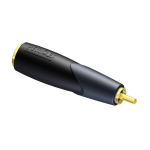 Procab CLP103 Classic RCA male - 6.3 mm jack female verloop