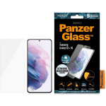 PanzerGlass Ultrasonic Fingerprint Glass Samsung S21 Plus Screenprotector - Zwart