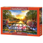 Castorland Legpuzzel Amsterdamh Bicycles 1000 Stukjes - Wit