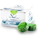 Starbluedisc toiletblokjes, doosje van 12 stuks, - Groen