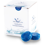 Starbluedisc toiletblokjes, 24 stuks per verpakking, - Blauw