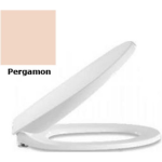 Pressalit Calmo 556 toiletzitting met deksel en softclose, pergamon