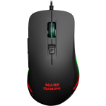 mars-gaming Mars Gaming MM118 muis USB Type-A Optisch 9800 DPI Rechtshandig