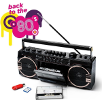 Ricatech Retro Radio Usb Ghettoblaster Pr1980 - Zwart