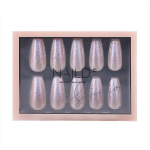 NAILD Glitter Studio Line Pop-on Nails Nagels - Grijs