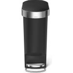 Simplehuman Afvalemmer Slim - 40 Liter - Zwart