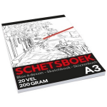 Schetsboek/tekenboek A3 Formaat - Schoolartikelen/kantoorartikelen/schilderartikelen - Schetsboeken/tekenboeken - Wit
