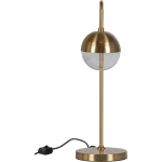 BePureHome Globular Tafellamp - Antique Brass - Goud