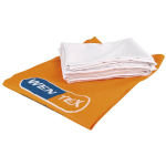 Showtec Pipe & Drape doek 300x120cm medium gloss satin wit
