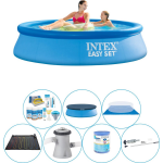 Intex Zwembad Plus Accessoires - Easy Set Rond 244x61 Cm - Blauw