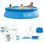 Intex Alles In 1 Zwembad Pakket - Easy Set Rond 305x76 Cm - Blauw