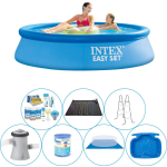 Intex Easy Set Rond 244x61 Cm - 8-delig - Zwembad Super Deal - Blauw