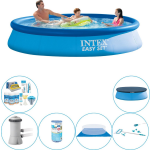 Intex Zwembad Inclusief Accessoires - Easy Set Rond 366x76 Cm - Blauw