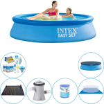 Intex Easy Set Rond 244x61 Cm - Zwembad Plus Accessoires - Blauw