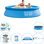 Intex Easy Set Rond 244x61 Cm - Zwembad Inclusief Accessoires - Blauw