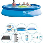 Intex Easy Set Rond 396x84 Cm - Zwembad Pakket - Blauw