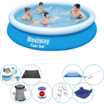 Bestway Fast Set Rond 366x76 Cm - 9-delig - Slimme Zwembad Deal - Blauw