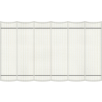 Shadow Comfort Compleet Pakket Harmonicadoek 2x3m Mineral White - Wit