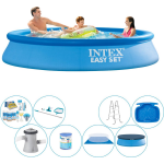 Intex Alles In 1 Zwembad Pakket - Easy Set Rond 305x61 Cm - Blauw