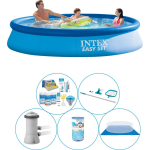 Intex Zwembad Met Accessoires - 6-delig - Easy Set Rond 366x76 Cm - Blauw