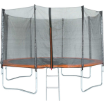 Trigano Trampoline Met Veiligheidsnet 366 Cm - Zwart