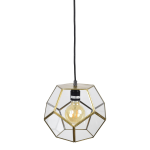 Urban Interiors - Geo1 Hanglamp - Brass , - Rood