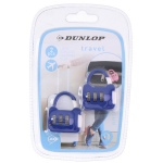 Dunlop 2xe Reistassen Bagagesloten Met Cijferslot - Blauw