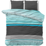 Sleeptime Detox Turquoise 2-persoons (200 x 220 cm + 2 kussenslopen) Dekbedovertrek - Grijs