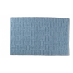 Kela Badmat Leana 80 X 50 Cm Katoen - Blauw