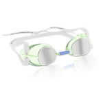 Malmsten Zwembril Jewel Collection Unisex/groen - Wit