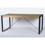 Livingfurn - Eettafel - Nairobi 180x90 Cm - Zwart