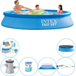 Intex Easy Set Rond 305x61 Cm - Zwembad Inclusief Accessoires - Blauw