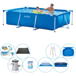 Intex Frame Pool Rechthoekig 260x160x65 Cm - Zwembad Super Deal - Blauw