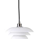 Dyberg Larsen Hanglamp Dl20 Opal Led 5 W 20 X 20 X 9 Cm - Wit