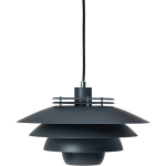 Dyberg Larsen Hanglamp Ejka 60w 38 X 20 Cm Staal Donker - Grijs