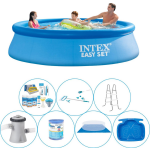 Intex Easy Set Rond 305x76 Cm - 8-delig - Alles In 1 Zwembad Pakket - Blauw