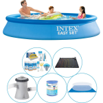 Intex Easy Set Rond 305x61 Cm - 6-delig - Zwembad Plus Accessoires - Blauw