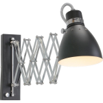 Lightning - Moderne Wandlamp 1-l. Scharnier - - Zwart