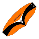 Elliot Drielijnsmatrasvlieger Sigma Race 3.0 315 Cm - Oranje