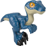 Fisher-prijs Imaginext Jurassic World Velociraptor Xl - 3 Jaar En + - Blauw
