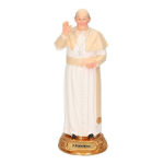 Paus Franciscus Beeldje 15 Cm - Katholieke Beeldjes - Religieuze Decoratie Beelden