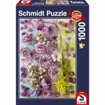 Schmidt Spiele 999 Games legpuzzel Violette Bloesems 37,3 x 27,2 cm 1000 stukjes