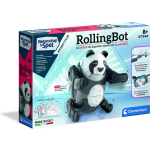 Clementoni robot Rolling Bot junior 27,6 cm/wit - Zwart