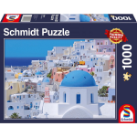 999Games legpuzzel Santorini & Cyclades 37,3 x 27,2 cm 1000 stukjes