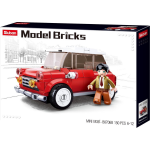 Sluban Model Bricks: mini auto (M38 B0706B) - Rood