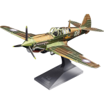 Metal Earth modelbouwset P 40 Warhawk staal zilver/koper 2 delig