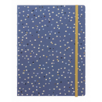 Filofax notitieboek Snow A5 navulbaar 21 x 14,8 cm indigo